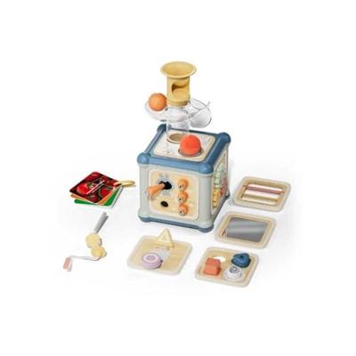 Master Automobilist 10-in-1 - TOP HELDER - Multifunctionele kubus - Fijne motoriek - Verwisselbare gezichten