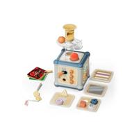 Master Automobilist 10-in-1 - TOP HELDER - Multifunctionele kubus - Fijne motoriek - Verwisselbare gezichten - thumbnail