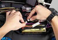 Killerbody uitlaatset met rook en LED voor 1/10 - thumbnail