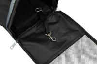 TRIXIE RUGZAK CONNOR TOT 8 KG ZWART / GRIJS 42X21X29 CM - thumbnail