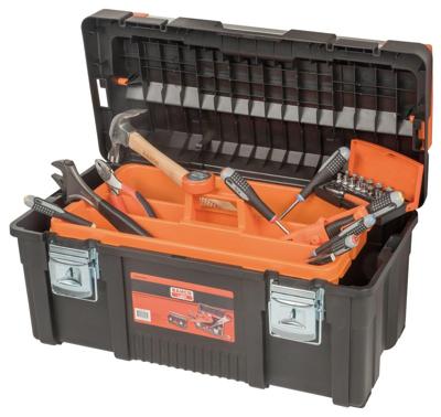 Bahco Gereedschapskoffer | kunststof | heavy-duty 650 mm | gevuld 37-delig - 4750PTB65TS5 Bahco Gereedschapskoffer | kunststof | heavy-duty 650 mm | gevuld 37-delig - 4750PTB65TS5