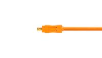 Tether Tools USB-kabel USB-mini-B stekker, USB-A stekker 4.60 m Oranje CU8015-ORG - thumbnail