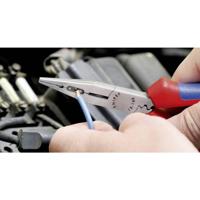 Knipex Bedradingstang | Meer-componentengrepen | Zwart geatramenteerd | Lengte 160 mm | Zelfbedieningskaart/blister - 13 02 160 SB - thumbnail