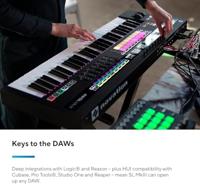 Novation 49SL MK3 USB/MIDI keyboard - thumbnail