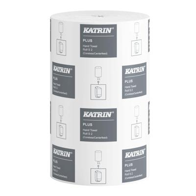 Poetspapier katrin plus klein 2laags 240 vel wit