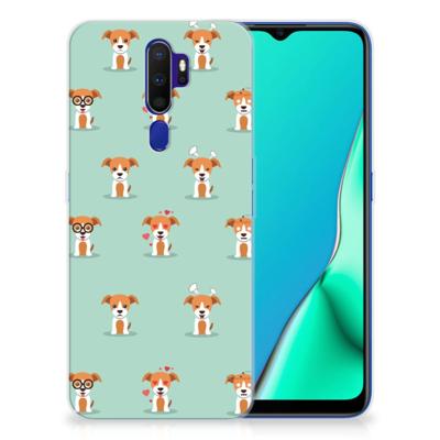 OPPO A9 2020 TPU Hoesje Pups