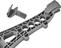 Hebie fietsstandaard turrix grijs - thumbnail