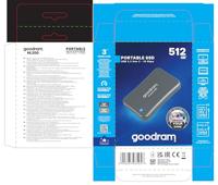 Goodram SSDPR-HL200-512 externe solide-state drive 512 GB Grijs - thumbnail