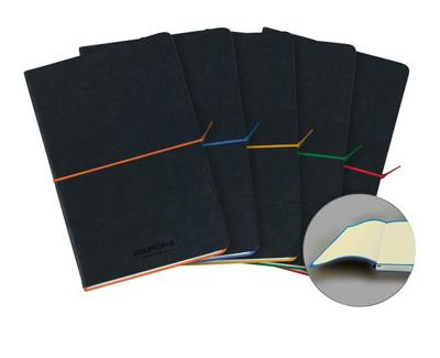 Notitieboek aurora tesoro a5 100blz lijn 80gr ass | 10 stuks