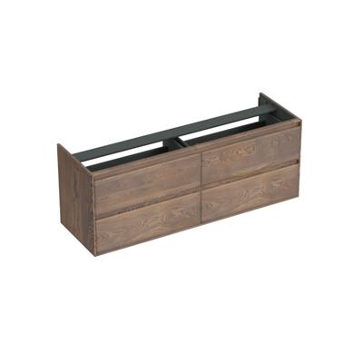 Onderkast Forzalaqua Reno 160x51x60 cm 4 Lades Softclose Eiken Havanna Forzalaqua Onderkast Forzalaqua Reno 160x51x60 cm 4 Lades Softclose Eiken Havanna Forzalaqua
