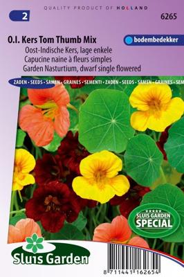 Lage enkele Oost-Indische kers bloemzaden – Oost-Indische kers Tom Thumb mix