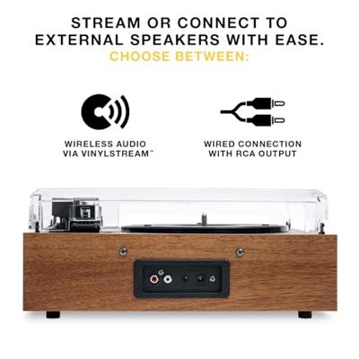 Victrola: VTA-74 Eastwood II - Walnoot Victrola: VTA-74 Eastwood II - Walnoot