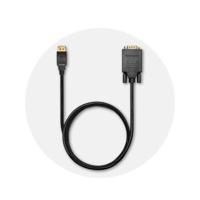 Kensington DisplayPort 1.2 naar VGA Kabel, 1,8 Meter M/M Passieve Eenrichtingsadapter, DP++, Full HD, 1080p, Kabel voor Monitoren en Projectors, Hoogwaardige Computeraccessoires (K33024WW) - thumbnail