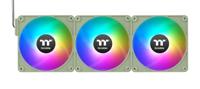 Thermaltake CL-F196-PL12MG-A koelsysteem voor computers Computer behuizing Ventilator 12 cm Groen 3 - thumbnail