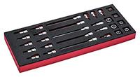 Bahco Foaminlay Fit&Go 1/3 met doppen en schroevendraaierdopsleutels 3/8" - 28-delig - FF1E2105 - thumbnail