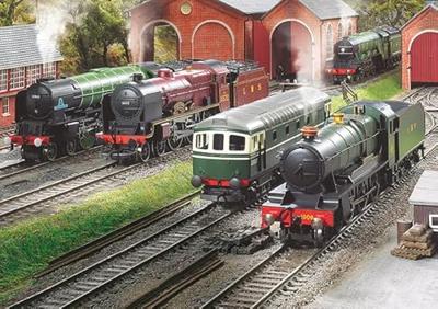The Engine Shed Puzzel 1000 Stukjes The Engine Shed Puzzel 1000 Stukjes