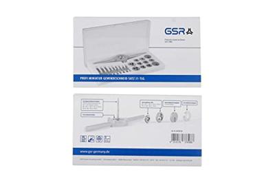 GSR 00708120 Schroefdraadsnijderset 31-delig HSS-G Metrisch M1 - M2.6