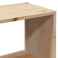 Bed met boekenkast zonder matras massief grenenhout 140x200 cm - thumbnail