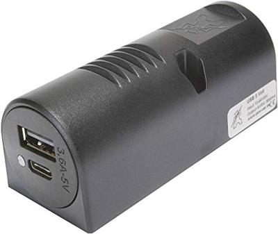 ProCar 67343501 Opbouw-Power USB-C®/A dubbel stopcontact 12 of 24 V=