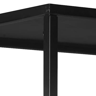 Boekenkast 60x35x180 cm ruw mangohout en ijzer Boekenkast 60x35x180 cm ruw mangohout en ijzer