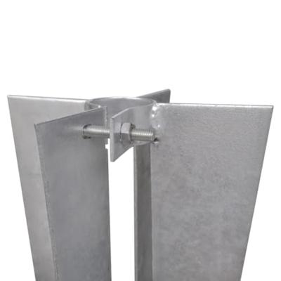 Schuttingpaalpinnen 2 st staal