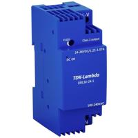 TDK-Lambda DRL30-24-1 DIN-rail netvoeding 24 V 1.25 A 30 W Inhoud: 1 stuk(s) - thumbnail