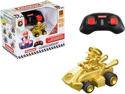 Super Mario Kart RC remote-controlled Car 1/50 2.4GHz Mini Mario Gold