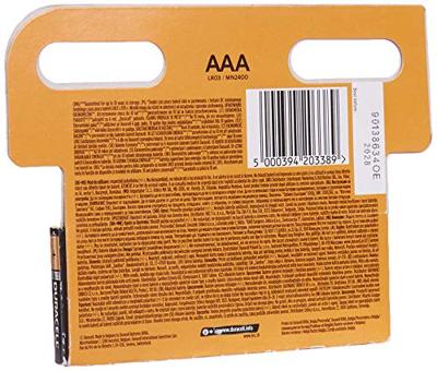 Duracell Alka AAA-batterijen set 12-delig