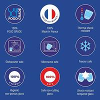 Duralex Beker Amalfi 170ml 6st - thumbnail