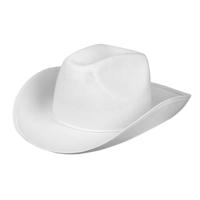 Boland Cowboyhoed Rodeo vilt wit - thumbnail