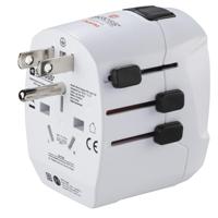 Hama | World Travel Pro Light USB Travel Adapter 3 Pins, 2 x USB - thumbnail