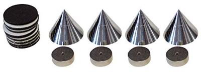Dynavox SPIKES 4 STUKS CHROME