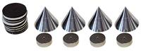 Dynavox SPIKES 4 STUKS CHROME - thumbnail