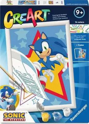 Ravensburger creart schilderen op nummer - speedy sonic