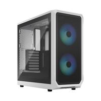 Fractal Design Focus 2 RGB White TG Clear Tint - thumbnail