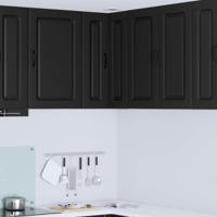 Keukenkast met opslag Kalmar Zwart 57 x 57 x 80 cm Bewerkt hout - thumbnail