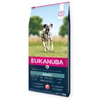 EUKANUBA premium hondenvoer met zalm voor grote rassen - droogvoer voor volwassen honden, 12 kg - thumbnail