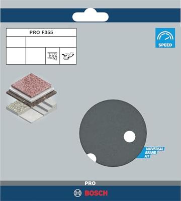 Bosch Accessories Best for Stone 2608605131 Excenterschuurpapier Met klittenband, Geperforeerd Korrelgrootte (num) 600 (Ø) 150 mm 5 stuk(s) - thumbnail