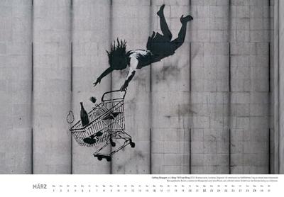 Banksy Kalender 2026 Groot