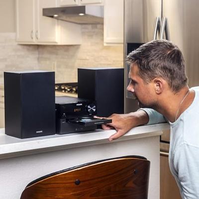 Philips TAM4505/12 Stereo set Zwart - thumbnail