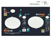 Eglo Ronde plafondlampFrania Led 33cm - 3000K wit - 97872 - thumbnail