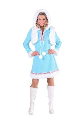 Eskimo outfit Ice-Blue vrouw