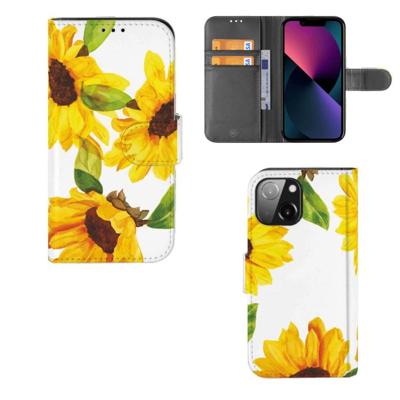 Hoesje voor iPhone 13 Mini Zonnebloemen Hoesje voor iPhone 13 Mini Zonnebloemen