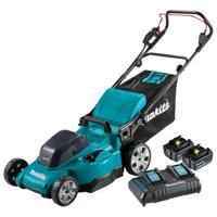 Makita DLM480CT2 Accu Grasmaaier 48cm 2x18V 5.0Ah - thumbnail