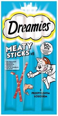 DREAMIES Meaty Sticks Salmon - Kattensnoepje - 30 g