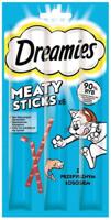 DREAMIES Meaty Sticks Salmon - Kattensnoepje - 30 g - thumbnail