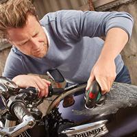 Bosch Groen EasyCurvSander 12 Accu Schijfschuur- en polijstmachine | 12 V | Zonder accu en lader | In doos - 06039C9003 - thumbnail