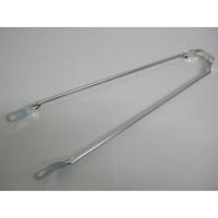 spatbordstang 28 inch staal zilver per stuk - thumbnail