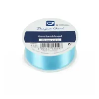 Horn cadealint satijn blauw 4 m | 48 stuks - thumbnail