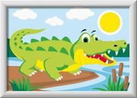 Ravensburger creart krokodil - thumbnail